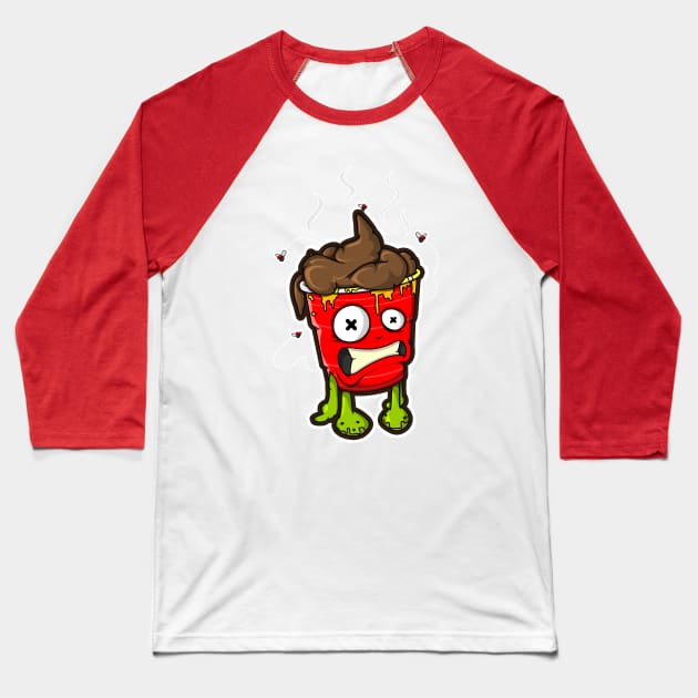 Freshly Squeezed Baseball T-Shirt by playfulgorilla